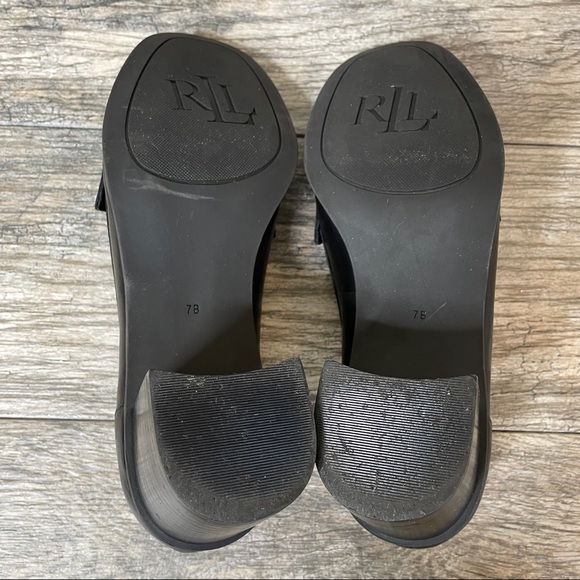 Women’s size 7B Ralph Lauren platform shoes - Picture 8 of 11